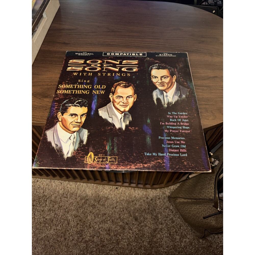 Sons Of Song Something Old Something New Gospel Christian Vinyl LP Record